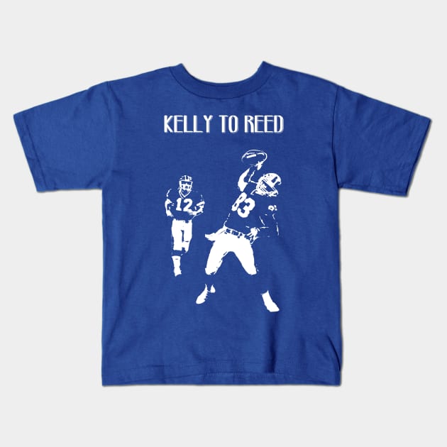 Jim Kelly to Andre Reed Jim Kelly Andre Reed Kids T Shirt TeePublic